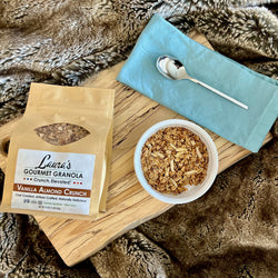 Laura's Gourmet Granola Vanilla Almond Crunch - 16 OZ 6 Pack