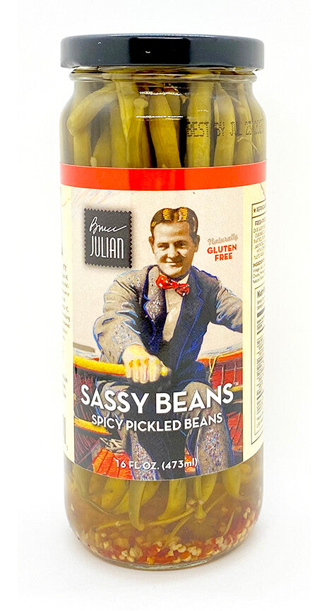 Bruce Julian Heritage Foods Sassy Beans - 16 FL OZ 12 Pack