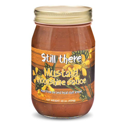 Still There Shine Sauce Mustard - 16 OZ 12 Pack