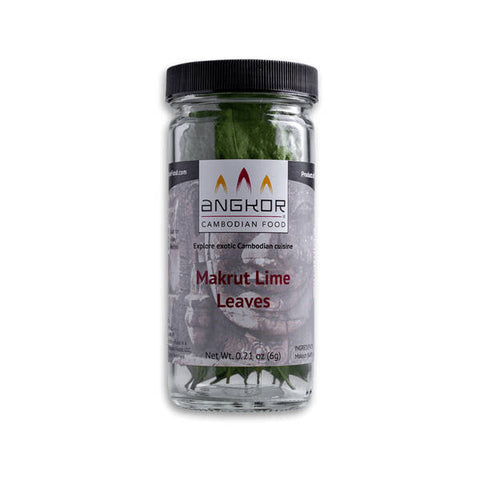 Angkor Cambodian Food Makrut Lime Leaf Whole - 1 OZ 12 Pack