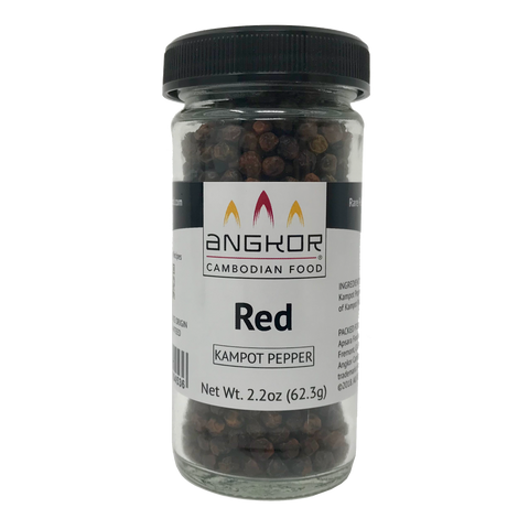 Angkor Cambodian Food Red Kampot Pepper - 2.2 OZ 12 Pack