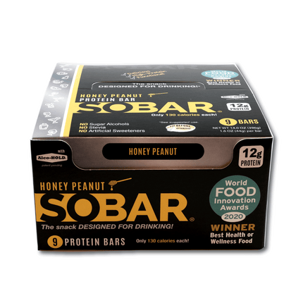 Zeno Functional Foods, SOBAR - Honey Peanut - 1.6 OZ 108 Pack
