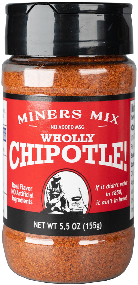 Miners Mix Wholly Chipotle! Seasoning and Rub - 5.5 OZ 6 Pack