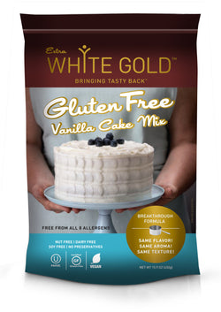 Extra White Gold Vanilla Cake Mix - 15.9 OZ 12 Pack