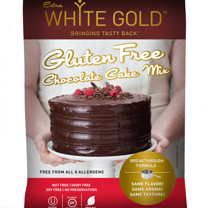 Extra White Gold Chocolate Cake mix - 15.9 OZ 12 Pack