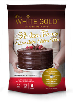 Extra White Gold Chocolate Cake mix - 15.9 OZ 12 Pack