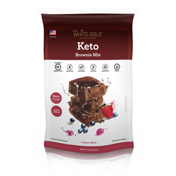Extra White Gold Keto Brownie Mix - 8 OZ 6 Pack