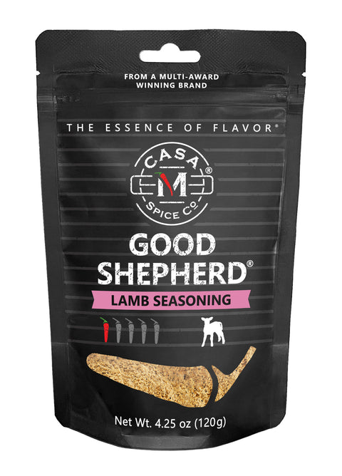 Casa M Spice Co Good Shepherd Lamb Seasoning - Refill Bag - 4.25 OZ 6 Pack