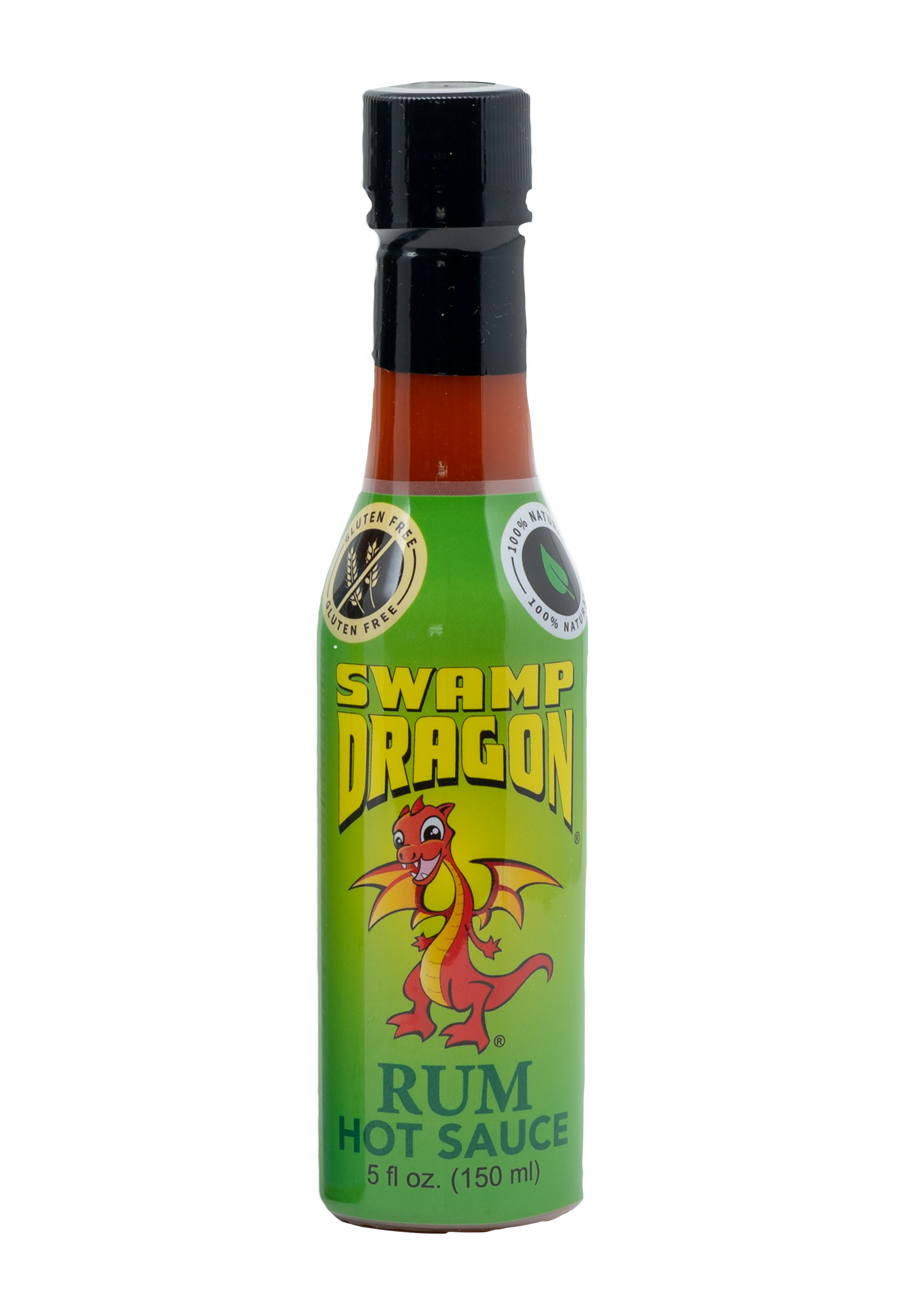 Swamp Dragon Dark Rum Hot Sauce 5 FL OZ 6 Pack StockUpExpress