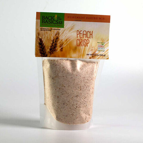 Back to the Basics 101 Peach Crisp Homemade Baking Mix - 10 OZ 12 Pack