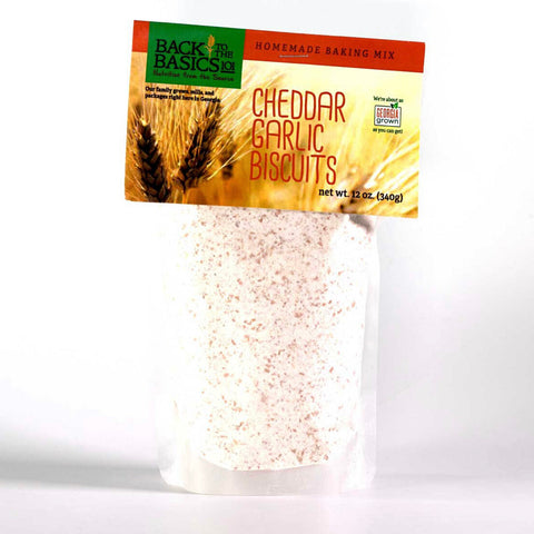 Back to the Basics 101 Cheddar Garlic Biscuit Mix - 10 oz 12 Pack