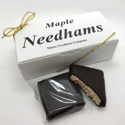 Maine Needham Company 6 Count Gift Box Maple Needhams - 9 OZ 24 Pack