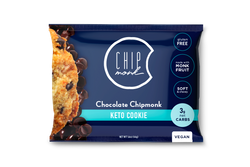 ChipMonk Baking Chocolate Chip (VEGAN) Keto Cookies - 1.6 OZ 12 Pack