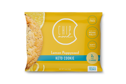 ChipMonk Baking Lemon Poppyseed Keto Cookies - 1.6 OZ 12 Pack