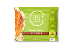 ChipMonk Baking Toasted Coconut Keto Cookies - 1.6 OZ 12 Pack