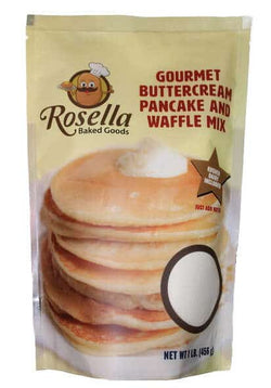 Rosella Baked Goods Rosella's Gourmet Buttercream Pancake and Waffle Mix - 16 FL OZ 12 Pack