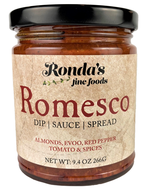 Ronda's Fine Foods Original Romesco Dip/Sauce/Spread - 9.4 OZ 12 Pack