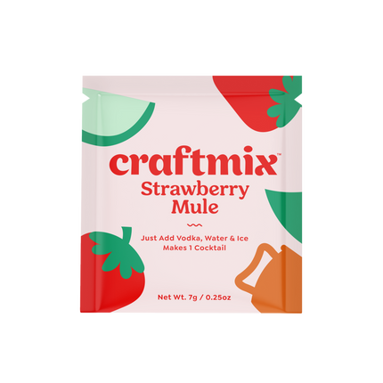 Craftmix Strawberry Mule Single Serving - 0.25 OZ 50 Pack