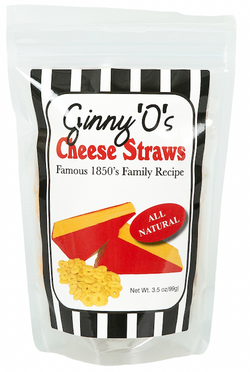 Ginny'O's Original Cheese Straws - 3.5 OZ 6 Pack