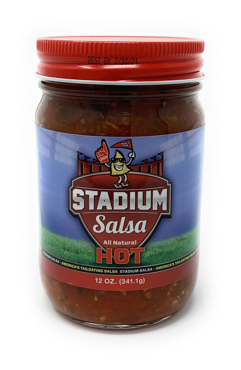 Stadium Salsa, Hot - 12 OZ 12 Pack