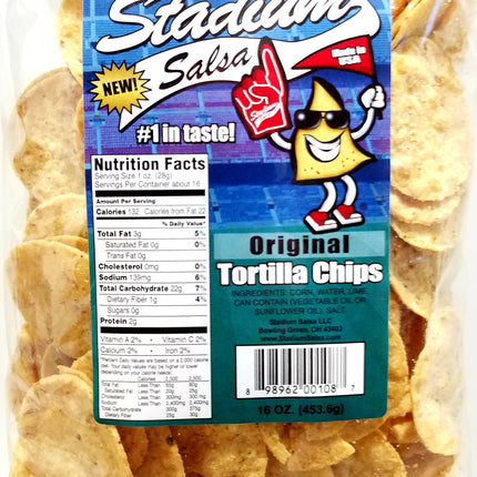 Stadium Salsa Stadium Original Tortilla Chips - 16 OZ 6 Pack