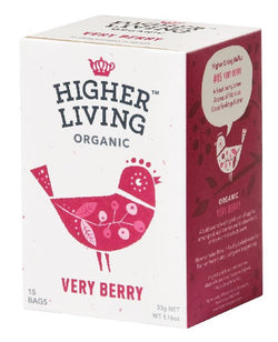 LBB Imports HIGHER LIVING VERY BERRY - 1.16 OZ 4 Pack