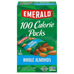 Emerald Nuts 100 Calorie Packs Natural Almonds - 4.34 OZ 12 Pack