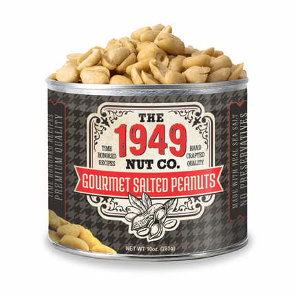 1949 Nut Company Gourmet Salted Peanuts - 10 OZ 12 Pack
