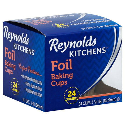 Reynolds Baking Cups Foil Extra Large - 24 CT 12 Pack