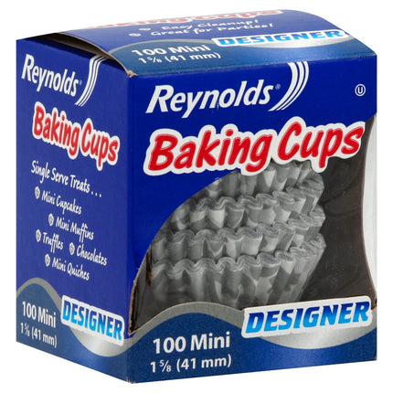 Reynolds Baking Cups Designer Minis - 100 CT 24 Pack