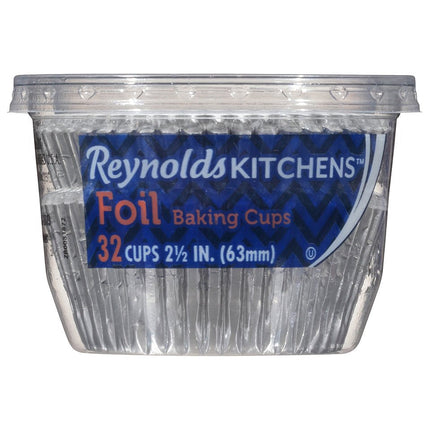 Reynolds Kitchens Foil Baking Cups - 32 CT 24 Pack