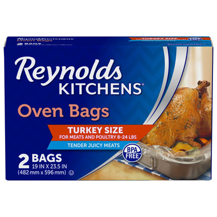 Reynolds Wrap Turkey Bags - 2 CT 24 Pack
