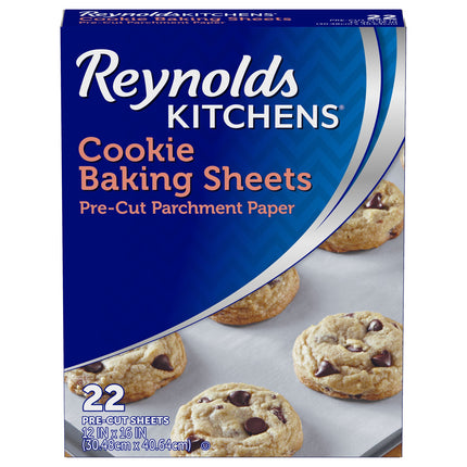 Reynolds Kitchens Cookie Baking Sheets Pre-Cut - 22 CT 8 Pack
