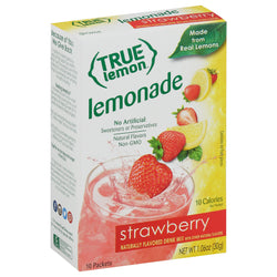 True Lemon Lemonade Strawberry - 1.06 OZ 12 Pack