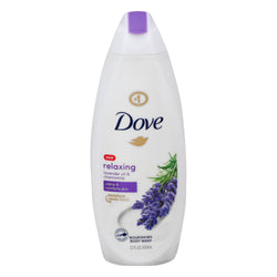 Dove Relaxing Lavender Body Wash - 22 FZ 4 Pack