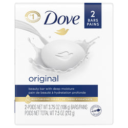 Dove White Bar Soap - 7.5 OZ 24 Pack