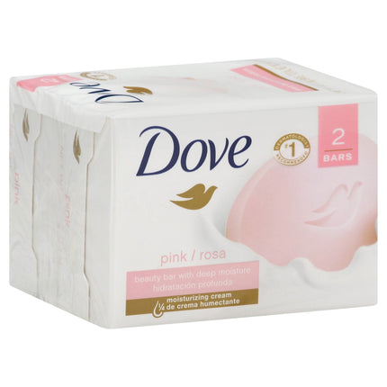 Dove Pink Bar Soap - 7.5 OZ 24 Pack