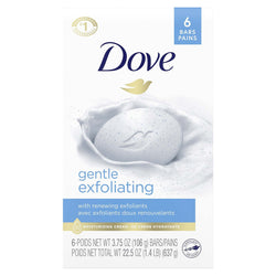 Dove Gentle Exfoliating Bar Soap - 22.5 OZ 12 Pack