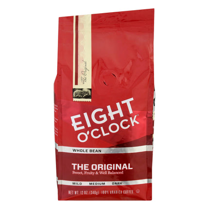 Eight O'Clock Coffee Whole Bean Original - 12 OZ 6 Pack