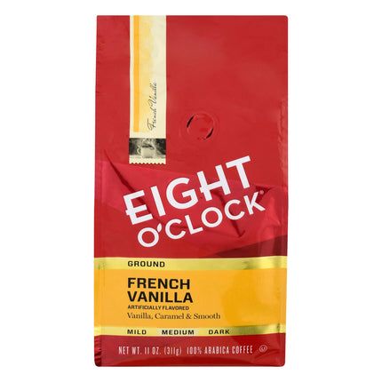 Eight O'Clock Coffee Ground French Vanilla - 11 OZ 6 Pack