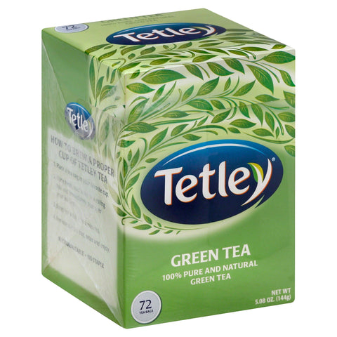 Tetley Green Tea Bags - 72 CT 6 Pack