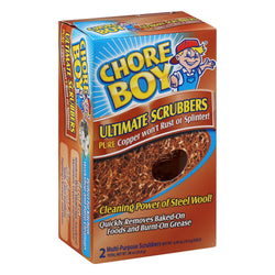 Chore Boy Cleaning Pad Copper - 2 CT 12 Pack