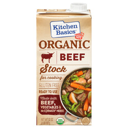 Kitchen Basics Organic Beef Stock - 32 OZ 12 Pack