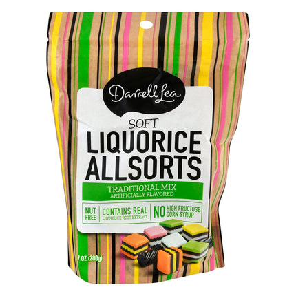 Darrell Lea Soft Liquorice Allsorts Traditional Mix - 7 OZ 8 Pack