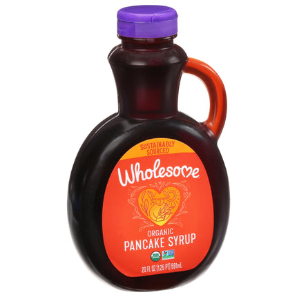 Wholesome Organic Pancake Syrup - 20 FZ 6 Pack