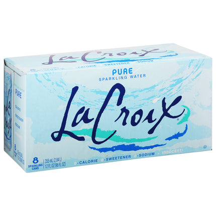 La Croix Pure Sparkling Water - 96 FZ 3 Pack