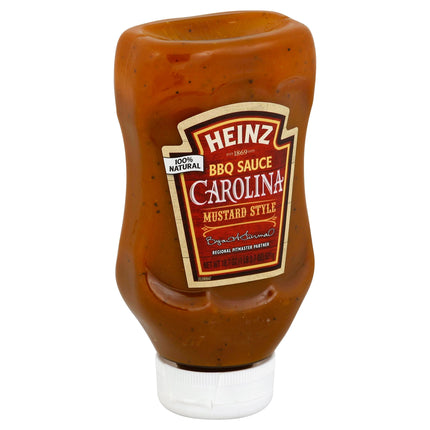 Heinz BBQ Sauce Carolina Mustard - 18.7 OZ 6 Pack