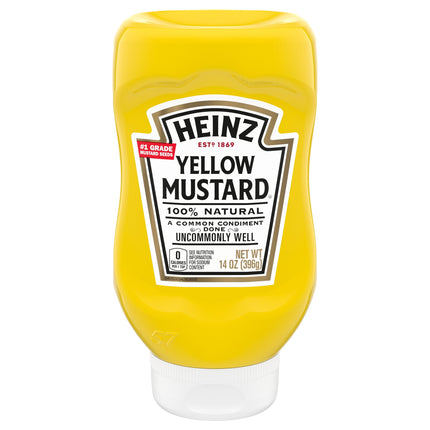 Heinz Yellow Mustard - 14 OZ 12 Pack