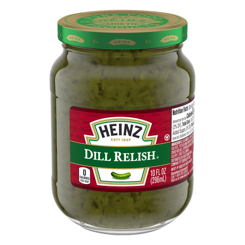 Heinz Relish Dill - 10 FZ 12 Pack