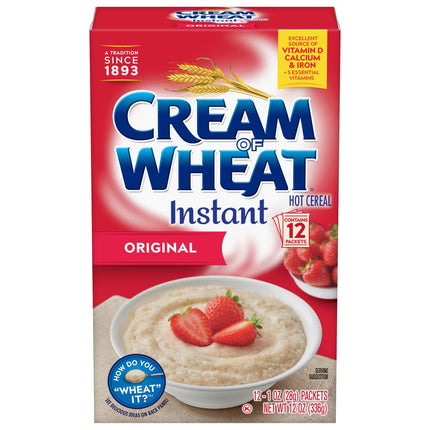 Cream Of Wheat Instant - 12 OZ 12 Pack